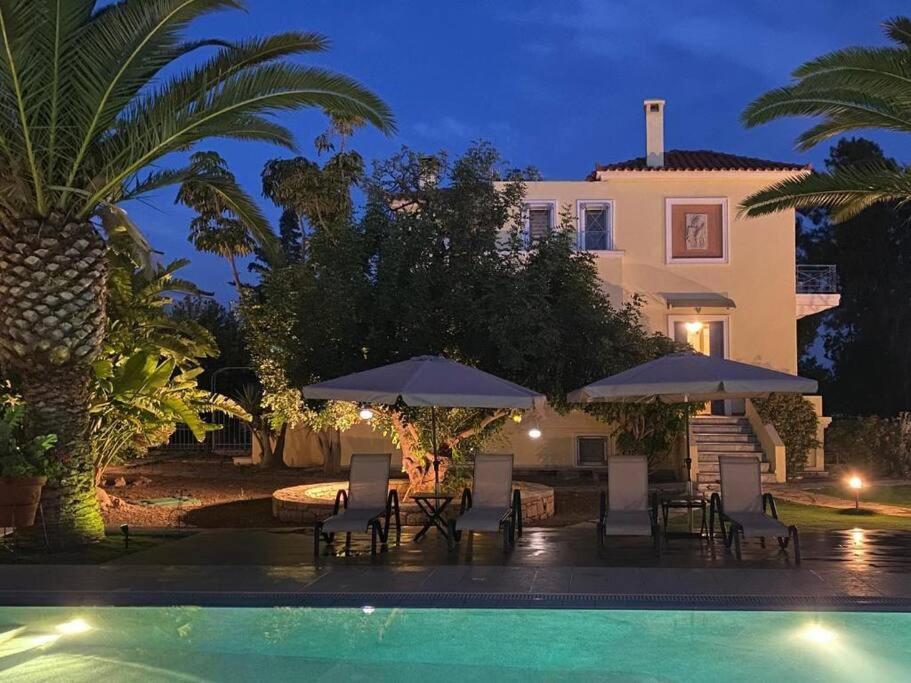 Villa Elmar Aegina Ngoại thất bức ảnh